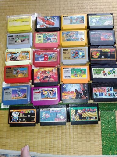 ファミコン.ソフト.23個