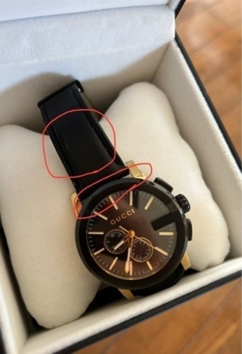 定価 27万5000円 GUCCI腕時計 クロノグラフ メンズ腕時計