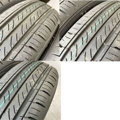 新車外し DUNLOP ENASAVE EC300 EC300＋ タイヤ4本セット 2022年製（35.37.38.43週） 155/65R14 75S 14インチ 夏タイヤ エナセーブ 札幌市