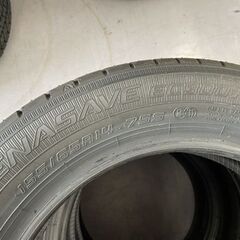 新車外し DUNLOP ENASAVE EC300 EC300＋ タイヤ4本セット 2022年製（35.37.38.43週） 155/65R14 75S 14インチ 夏タイヤ エナセーブ 札幌市
