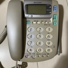 シャープ　電話機
