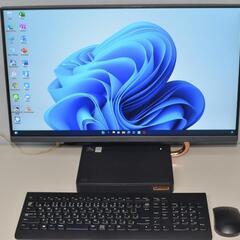 【ネット決済・配送可】中古良品一体型パソコン Windows11...