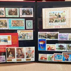 北朝鮮　切手コレクション