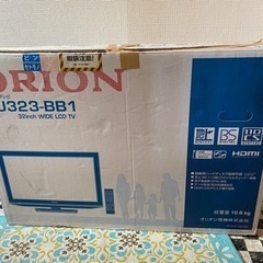 テレビ　ORION 32inch wide LCD TV