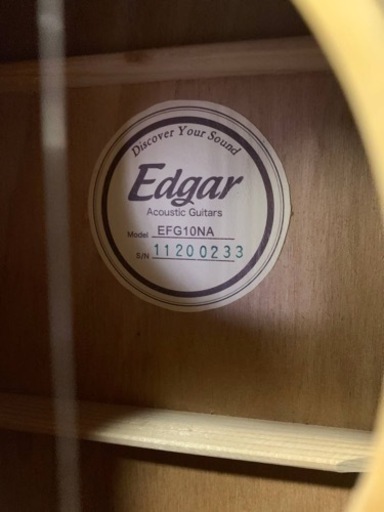 EJ576番　Edgar アコギ