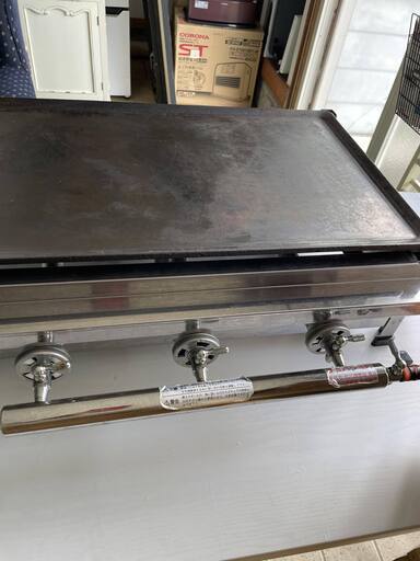 ◇業務用 プロパンガス LPガス用 鉄板焼き機 グリドル グリラー