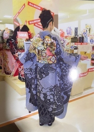 振袖と帯のみ