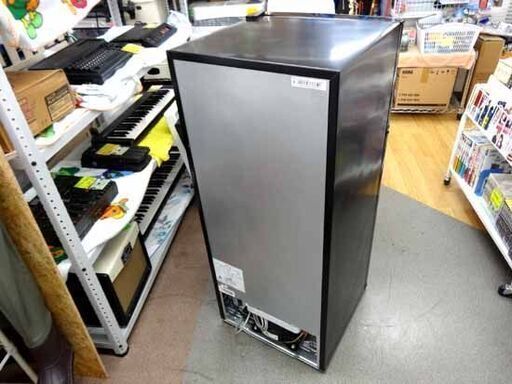 西岡店 冷蔵庫 128L 2022年製 ヤマゼン PJKFR-D130 ブラック 100L  