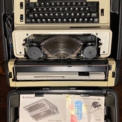(決まりました！)日本製初期のタイプライター