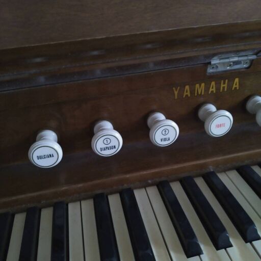 23C044_ジ レトロ品 ヤマハ YAMAHA リードオルガン 3A型 7ストップ