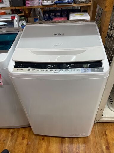 ☆HITACHI 日立 7.0kg 洗濯機 ビートウォッシュ BW-70WVE7 2015年製 分解クリーニング済み