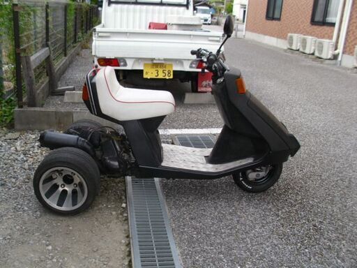 稀少！旧車　ホンダ ストリーム改(マッドブラック)　チャンパー付き　前後アルミホイル　バーハン ミニカー仕様◆彦根市～