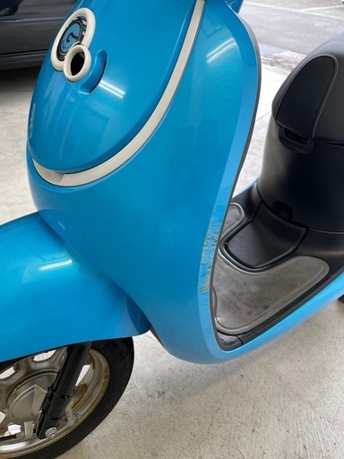 ホンダ HONDA ジョルノ AF77 走行距離1954パールマーメイドブルー 原付