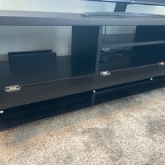 【購入者決定済のため購入不可】【美品】テレビ台　タンスのゲン　幅174cm アトラス-TG 木製　ブラック