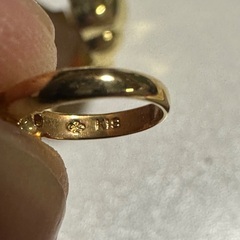 Lovety 18k ベビーリング