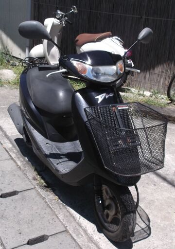 ホンダ ディオ AF62 前かご付き JR三島駅付近より ホンダ ディオ AF62