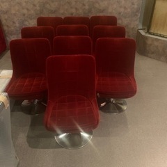 ワインレッド　ソファ&チェア　１脚１０００円〜　まとめて