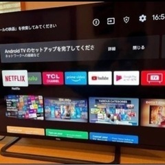 TCL 50インチ 4K 液晶テレビ スマートテレビ Andro...