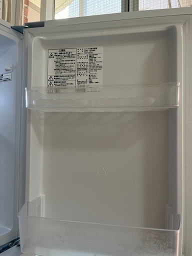 【8/8まで】冷蔵庫　ニトリ　140L ファン式2ドア冷蔵庫 WH(NTR-140) 【値引き相談可能】