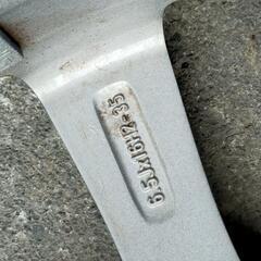 売れました!　FIAT　フィアット500 純正アルミホイール16インチ4本セット 県内配達可！