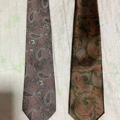 イブサンローラン　絹ネクタイ　2本セット