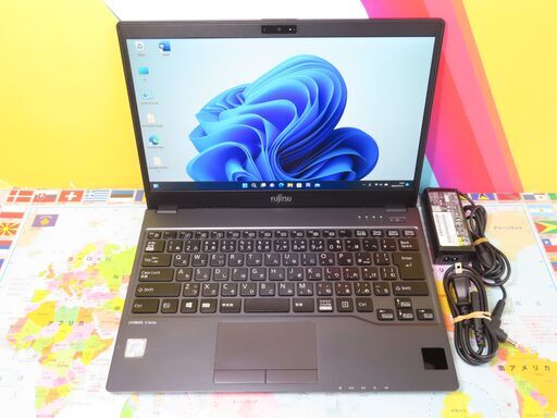 JC0748 富士通 ノートパソコン LIFEBOOK U938/S SIM 大容量バッテリー office