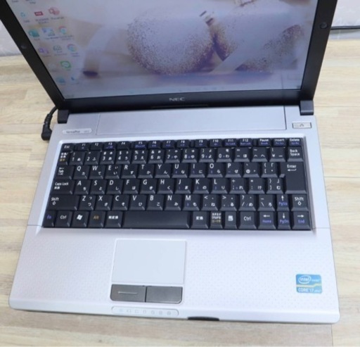 超軽品NECノートパソコン　Core i7+新品高速SSD512GB+新品8GB 超軽品NECノートパソコン Core i7+新品高速SSD512GB+新品8GB 高速SSD】NEC