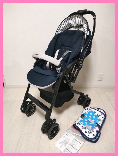 Combi メチャカル　ハンディオート4キャス エッグショック HG　プリュイネイビー おまけ付き