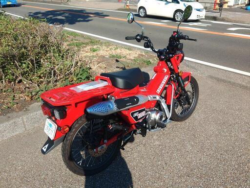 神奈川県茅ヶ崎市　ct125ハンターカブ　ワンオーナー　低走行　自賠責保険つき 神奈川県茅ヶ崎市 ct125ハンターカブ ワンオーナー 低走行 自賠責保険つき