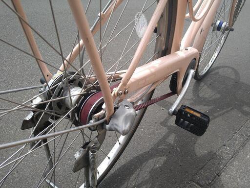 お引き取り限定 ブリヂストン 27インチ カジュナ 3段ギア ベルト