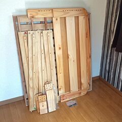 ★お届け可！★ ニトリ　高さ調整可能  セミダブルベッド