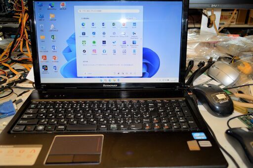 お勧め美品 Corei7 8Gb 500Gb LenovoG570 Win11Pro