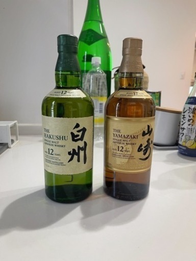 白州　山崎　12年　セット　サントリー