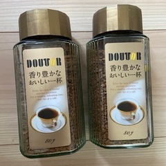 ドトール インスタントコーヒー 瓶 2点