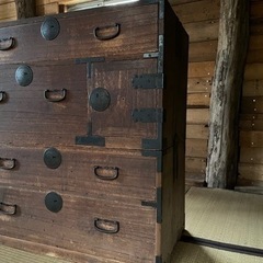 古民具 和家具 和箪笥 箪笥 たんす アンティーク家具 昭和レトロ