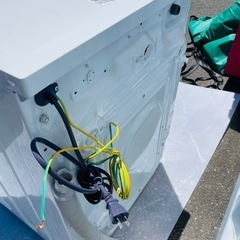 激安美品✨2019年製　AQUA お湯ドラム式洗濯機　設置🆗