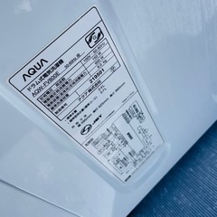 激安美品✨2019年製　AQUA お湯ドラム式洗濯機　設置🆗