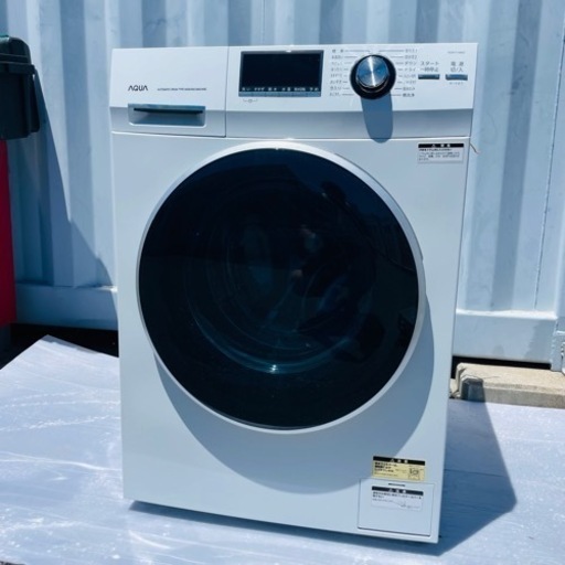 激安美品✨2022年製　AQUA ドラム式洗濯機　設置