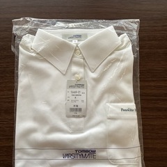白ポロシャツ(新古品)