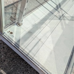 【中古】クリアショーケース　ガラス　