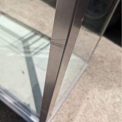 【中古】クリアショーケース　ガラス　