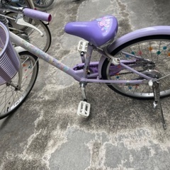 子供自転車　小学生女子(全学年) パープル