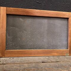 アンティーク　ガラス戸　木枠の網戸付き