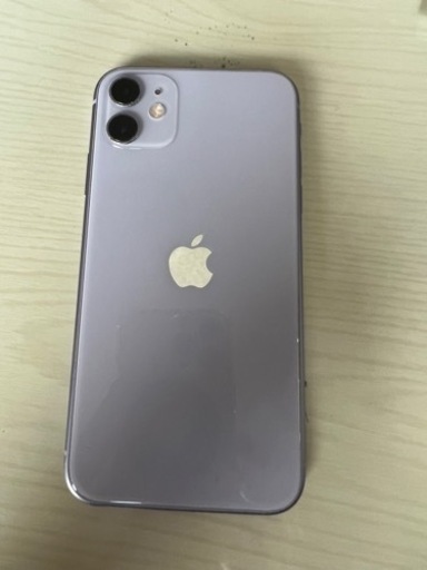 iPhone11 64GB パープル 本体 SIMフリー ジャンク品 中古】iPhone11 64GB パープル MWLX2J／A SIMフリー