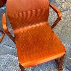 O-⑥  【2500円】木製椅子6脚セット