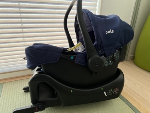 美品　joie チャイルドシート　ISOFIX シートベルト