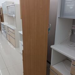 ★ジモティ割あり★  レンジボード ベージュ H191×D42×W78 クリーニング済み HJ098