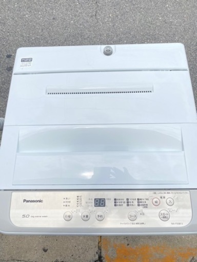 【美品】2020年製　Panasonic 洗濯機　5kg