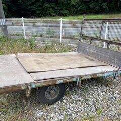 中古　トラクター用　トレーラー