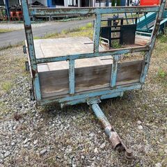 中古　トラクター用　トレーラー